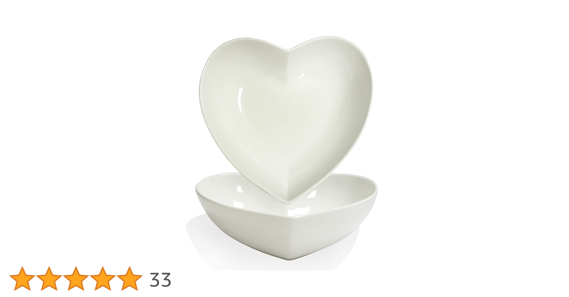  ハート型ボウル Amazon.co.jp: FLORWOD 磁器ハート型ボウル 深型サラダプレート 特大9